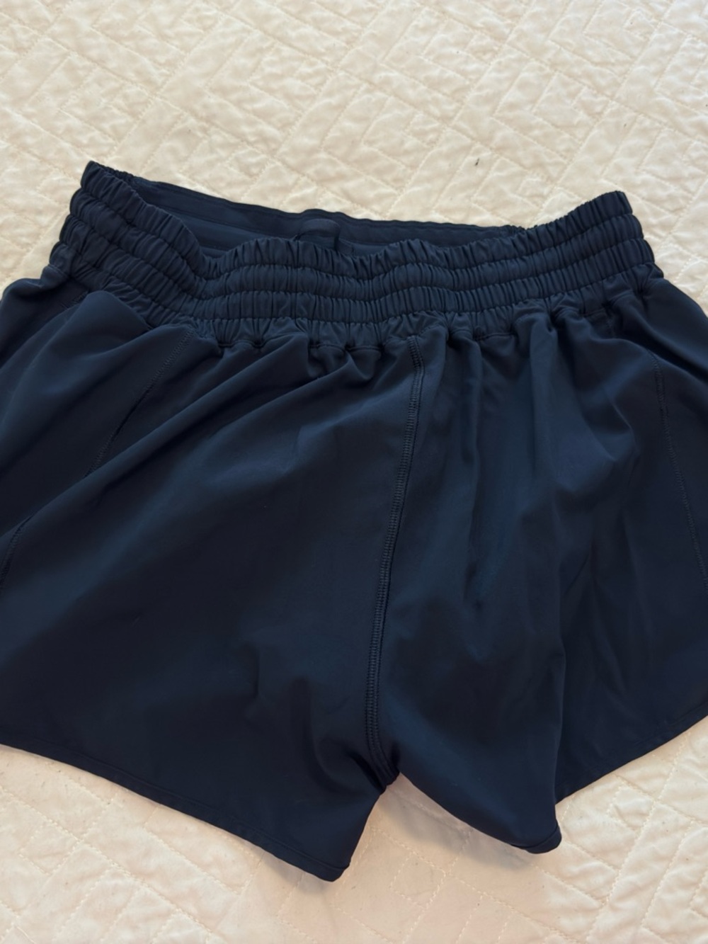 Lululemon Hotty Hot High-Rise Lined Short
2.5" Blue Athletic Running Shorts